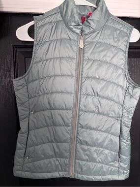 Alp N Rock Sage Quilted Sleeveless Puffer Vest
